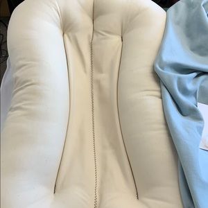 Snuggle Me organic baby infant sensory lounger